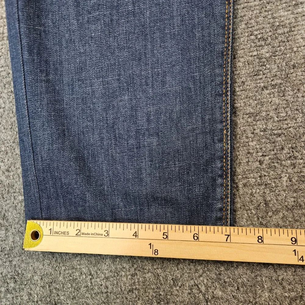 Peter Millar Mens Jeans Size 40 Dark Wash Straight Leg Denim Blue Pants
